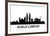 Skyline Kuala Lumpur-unkreatives-Framed Premium Giclee Print