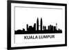 Skyline Kuala Lumpur-unkreatives-Framed Premium Giclee Print