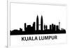 Skyline Kuala Lumpur-unkreatives-Framed Art Print