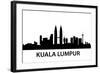 Skyline Kuala Lumpur-unkreatives-Framed Art Print