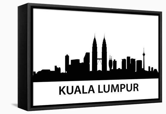 Skyline Kuala Lumpur-unkreatives-Framed Stretched Canvas