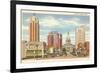 Skyline, Lansing, Michigan-null-Framed Premium Giclee Print