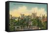 Skyline, Louisville, Kentucky-null-Framed Stretched Canvas