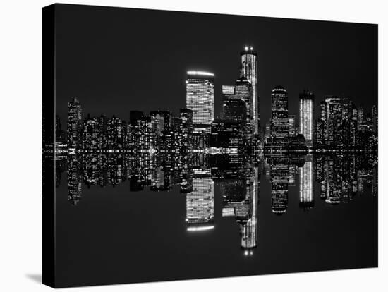 Skyline, Manhattan, New York City-Sabine Jacobs-Stretched Canvas