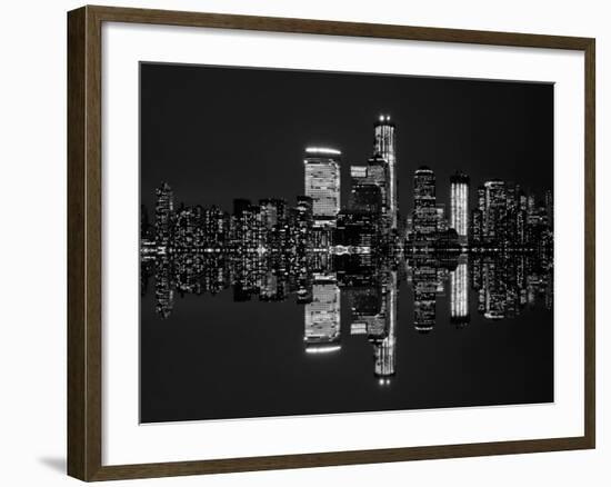 Skyline, Manhattan, New York City-Sabine Jacobs-Framed Photographic Print