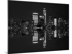 Skyline, Manhattan, New York City-Sabine Jacobs-Mounted Photographic Print