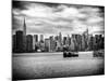 Skyline Manhattan with Empire State Building and Chrysler Building-Philippe Hugonnard-Mounted Photographic Print