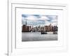 Skyline Manhattan with Empire State Building and Chrysler Building-Philippe Hugonnard-Framed Art Print