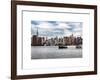 Skyline Manhattan with Empire State Building and Chrysler Building-Philippe Hugonnard-Framed Art Print