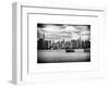 Skyline Manhattan with Empire State Building and Chrysler Building-Philippe Hugonnard-Framed Art Print