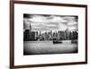 Skyline Manhattan with Empire State Building and Chrysler Building-Philippe Hugonnard-Framed Art Print