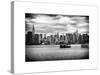 Skyline Manhattan with Empire State Building and Chrysler Building-Philippe Hugonnard-Stretched Canvas