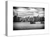 Skyline Manhattan with Empire State Building and Chrysler Building-Philippe Hugonnard-Stretched Canvas