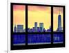 Skyline Manhattan with the One World Trade Center (1WTC) at Sunset - New York, USA-Philippe Hugonnard-Framed Photographic Print