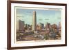 Skyline, Minneapolis, Minnesota-null-Framed Premium Giclee Print