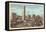 Skyline, Minneapolis, Minnesota-null-Framed Stretched Canvas