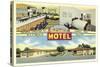 Skyline Motel, Amarillo-null-Stretched Canvas