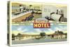 Skyline Motel, Amarillo-null-Stretched Canvas