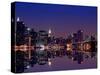 Skyline, New York City-Sabine Jacobs-Stretched Canvas