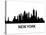 Skyline New York-unkreatives-Stretched Canvas
