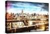 Skyline New York-Philippe Hugonnard-Stretched Canvas