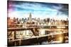 Skyline New York-Philippe Hugonnard-Stretched Canvas