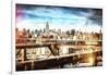 Skyline New York-Philippe Hugonnard-Framed Giclee Print