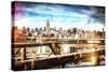 Skyline New York-Philippe Hugonnard-Stretched Canvas