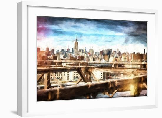 Skyline New York-Philippe Hugonnard-Framed Giclee Print