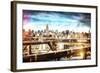 Skyline New York-Philippe Hugonnard-Framed Giclee Print