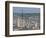 Skyline, Notre Dame Cathedral and Town Seen From St. Catherine Mountain, Rouen, Normandy, France-Guy Thouvenin-Framed Photographic Print