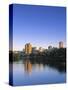 Skyline of Adelaide, South Australia, Australia-Doug Pearson-Stretched Canvas