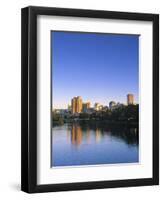 Skyline of Adelaide, South Australia, Australia-Doug Pearson-Framed Photographic Print