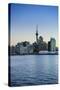 Skyline of Auckland, North Island, New Zealand, Pacific-Michael-Stretched Canvas