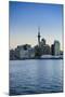 Skyline of Auckland, North Island, New Zealand, Pacific-Michael-Mounted Photographic Print