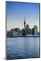 Skyline of Auckland, North Island, New Zealand, Pacific-Michael-Mounted Photographic Print