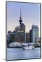 Skyline of Auckland, North Island, New Zealand, Pacific-Michael-Mounted Photographic Print