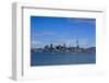 Skyline of Auckland, North Island, New Zealand, Pacific-Michael-Framed Photographic Print