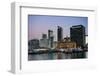 Skyline of Auckland, North Island, New Zealand, Pacific-Michael-Framed Photographic Print
