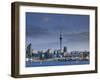 Skyline of Auckland, North Island, New Zealand-Doug Pearson-Framed Photographic Print