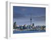 Skyline of Auckland, North Island, New Zealand-Doug Pearson-Framed Photographic Print