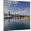 Skyline of Auckland, Yacht Harbour, Wynyard Crossing, Viaduct Basin, Harbour-Rainer Mirau-Mounted Photographic Print