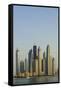 Skyline of Buildings around the Dubai Marina, Dubai, Uae-Michael DeFreitas-Framed Stretched Canvas