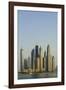 Skyline of Buildings around the Dubai Marina, Dubai, Uae-Michael DeFreitas-Framed Photographic Print