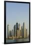 Skyline of Buildings around the Dubai Marina, Dubai, Uae-Michael DeFreitas-Framed Photographic Print