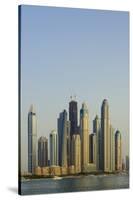Skyline of Buildings around the Dubai Marina, Dubai, Uae-Michael DeFreitas-Stretched Canvas