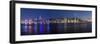 Skyline of Central, Hong Kong Island, from Victoria Harbour, Hong Kong, China, Asia-Gavin Hellier-Framed Photographic Print