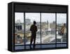 Skyline of City Centre, Glasgow, Scotland, United Kingdom, Europe-Yadid Levy-Framed Stretched Canvas