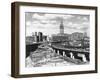 Skyline of Cleveland-Carl McDow-Framed Photographic Print