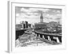 Skyline of Cleveland-Carl McDow-Framed Photographic Print